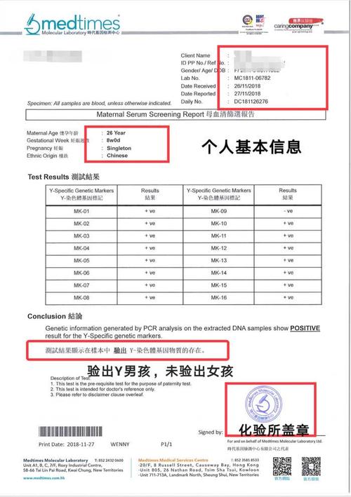 自己去香港验血查男女费用多少钱，2021年牛年最新测男女价格表！